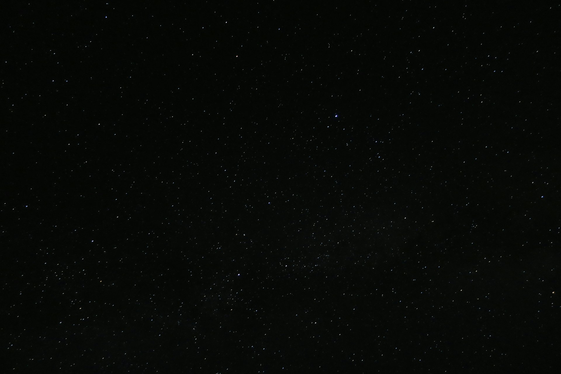 black and white stars during night time