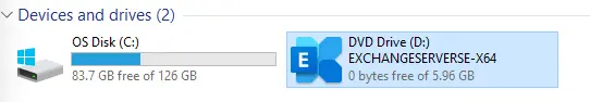 Open the disk or open the setup.exe to start the copying of files.