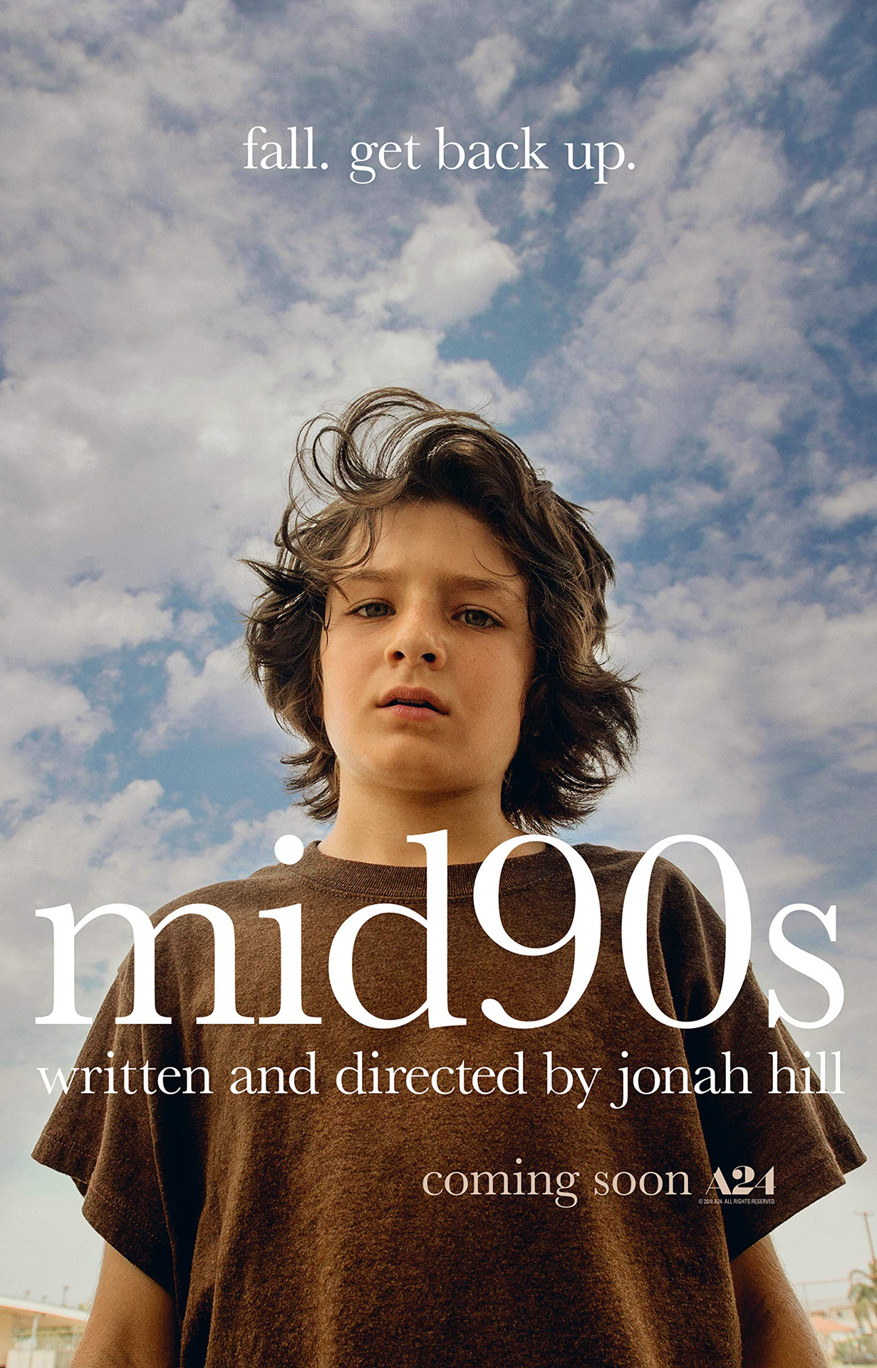 Mid90s 2018 film poster - Jonah Hill directed coming-of-age skate movie featuring Olan Prenatt