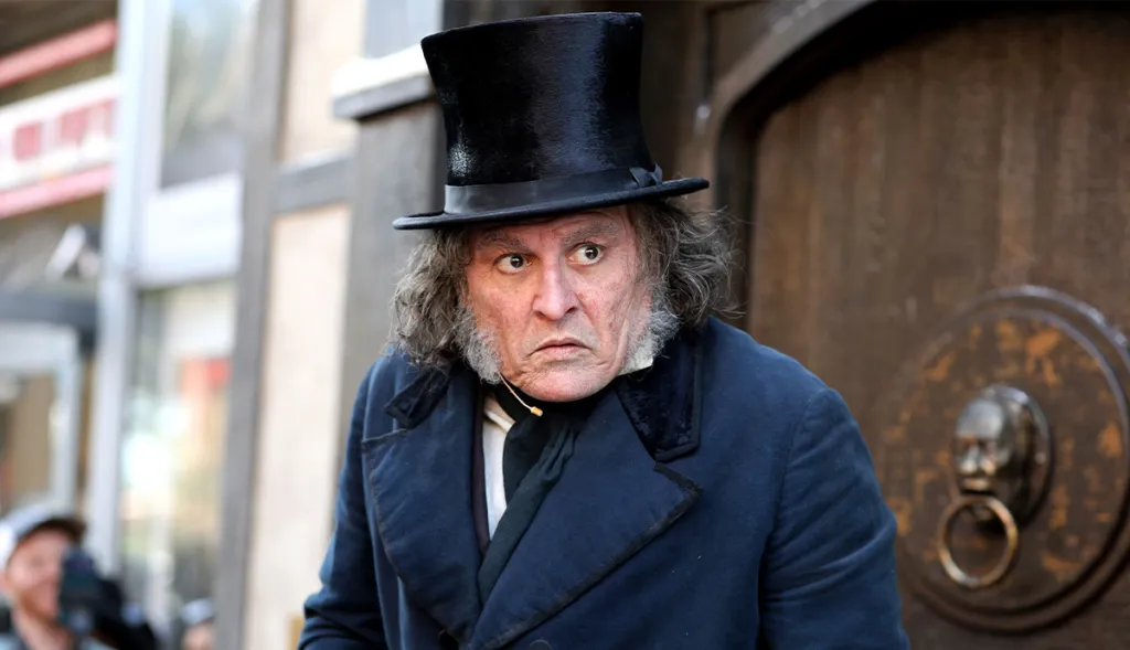 Johnny Depp Surprises Hall H as Ebenezer Scrooge, Debuts New Trailer