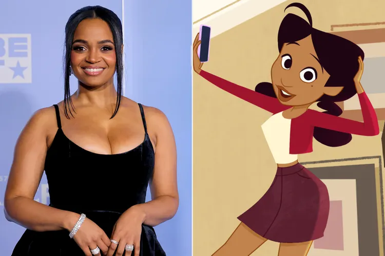 Kyla Pratt attends the 57th NAACP Image Awards; Penny Proud in āThe Proud Family: Louder and Prouderā. Credit : Julian Hamilton/FilmMagic; Disney Kyla Pratt attends the 57th NAACP Image Awards; Penny Proud in āThe Proud Family: Louder and Prouderā. Credit : Julian Hamilton/FilmMagic; Disney