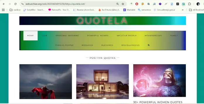 What Was Quotela.net? What Was Quotela.net?