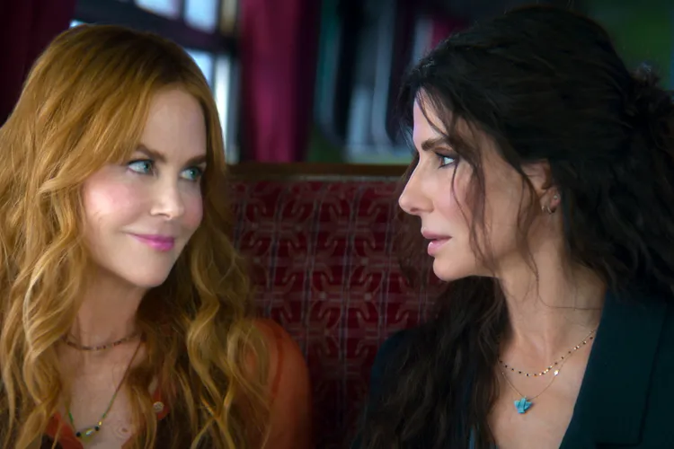 Nicole Kidman and Sandra Bullock in ‘Practical Magic 2’. Credit : Warner Bros. Nicole Kidman and Sandra Bullock in ‘Practical Magic 2’. Credit : Warner Bros.