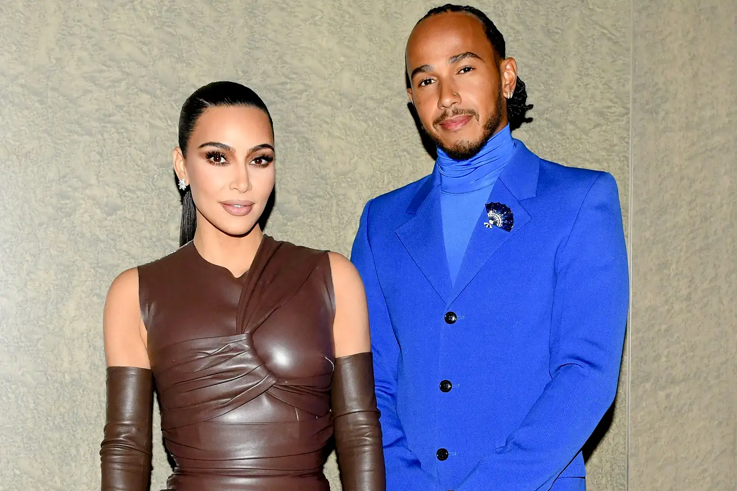Kim Kardashian and Lewis Hamilton at WSJ Magazine 2021 Innovator Awards in New York. Joe Schildhorn/BFA.com/Shutterstock 