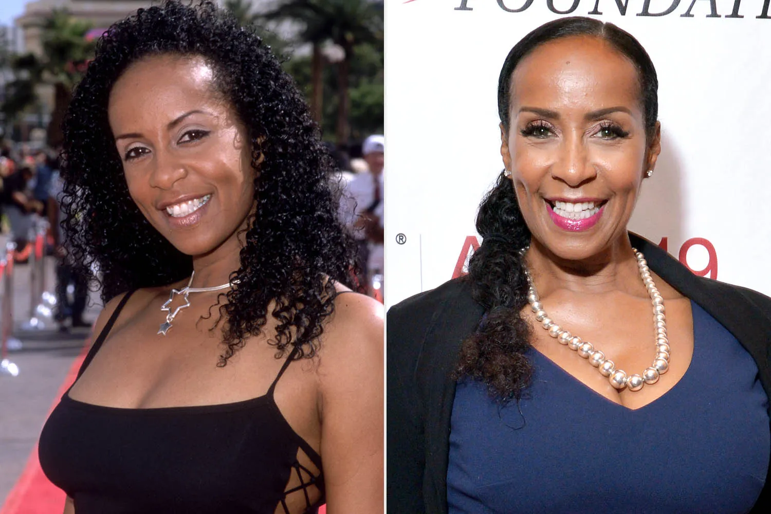 Angela Stribling in 2000; Angela Stribling in 2019. Chris Bergman/Fotos International/Getty; Shannon Finney/WireImage