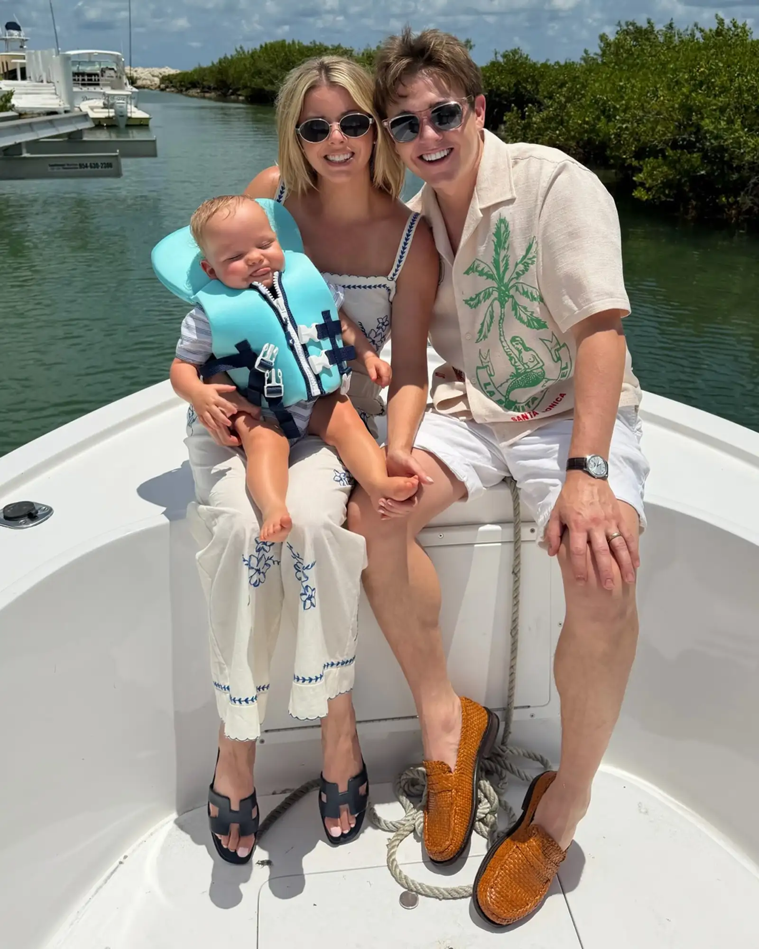 Jessie McCartney with wife Katie and son Archer. Jesse McCartney/Instagram