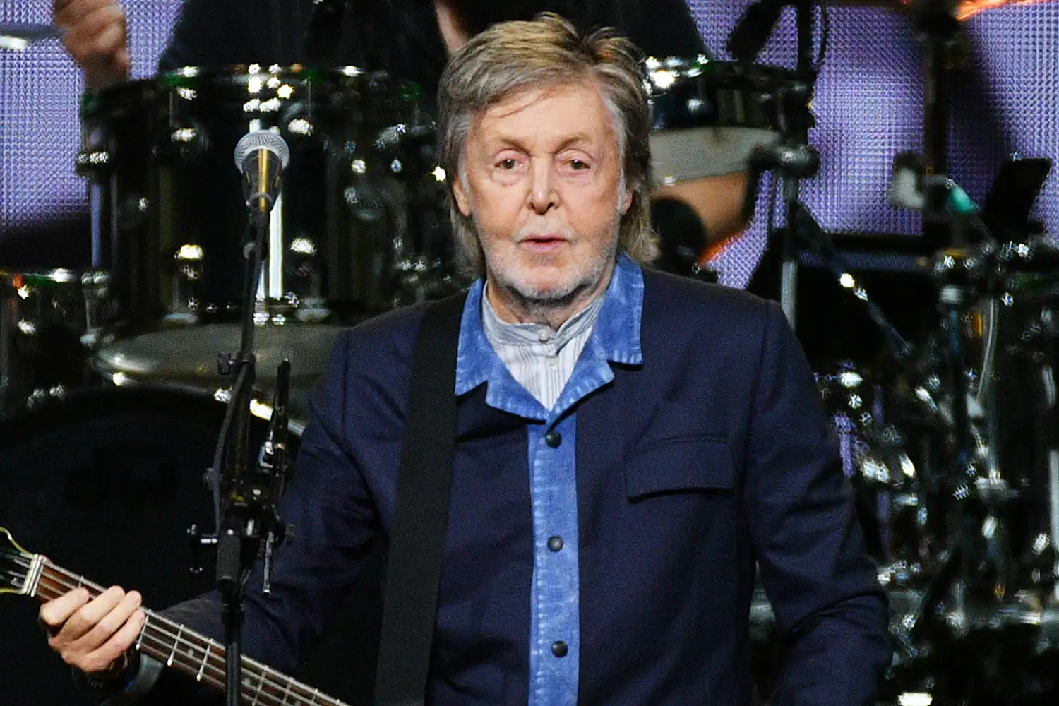 Sir Paul McCartney performs at The O2 Arena during his āGot Backā world tour in London in December 2024. Jim Dyson/Getty Sir Paul McCartney performs at The O2 Arena during his āGot Backā world tour in London in December 2024. Jim Dyson/Getty