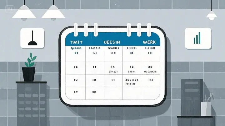 How AI tools simplify the calendar design process
