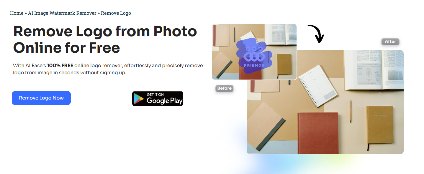 Key Features of AI Ease – The Best Free Watermark Remover
