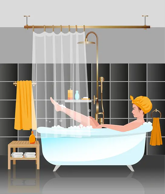 Wooden tube in your bathroom